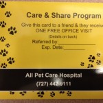 All Pet Care Hospital Reward Referral Program
